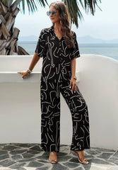 Beach Vacation Matching Set - Black