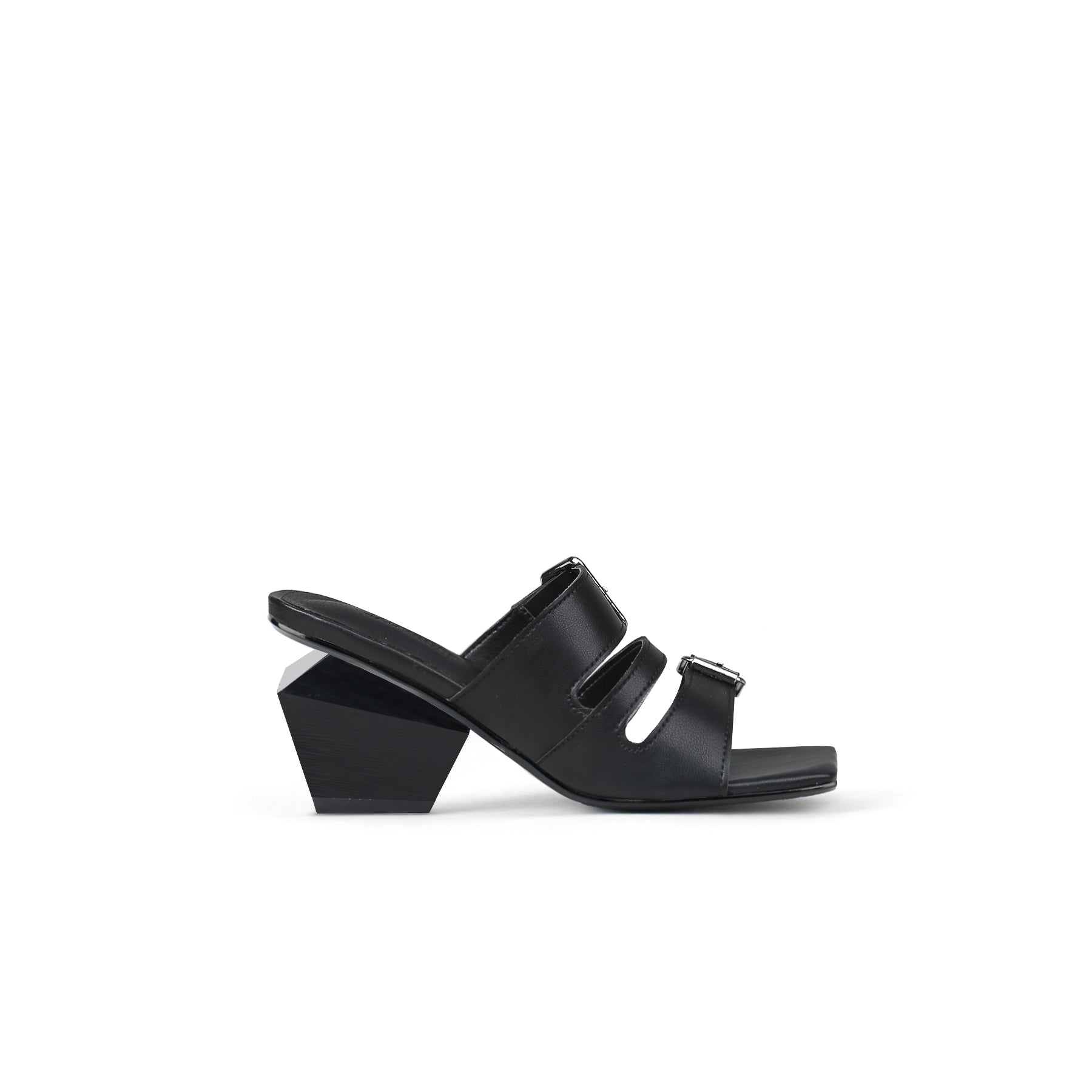 Jady Rose | Nikki Strappy Leather Sandal - Black