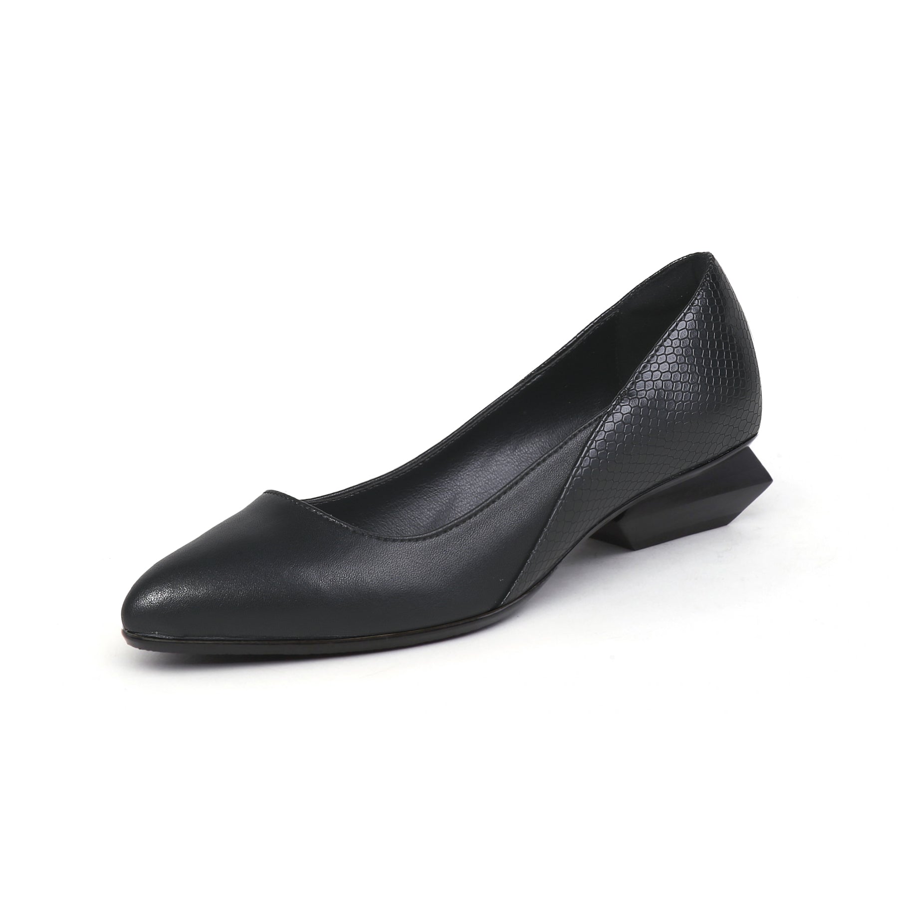 Jady Rose | Wanda Leather Pump - Black