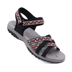 Siketu | Hiking Mate Cushioned Sandal - Black