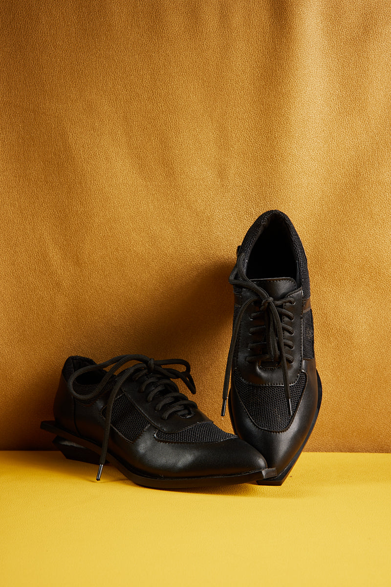 Jady Rose | Mercedes Leather Women Oxford - Black