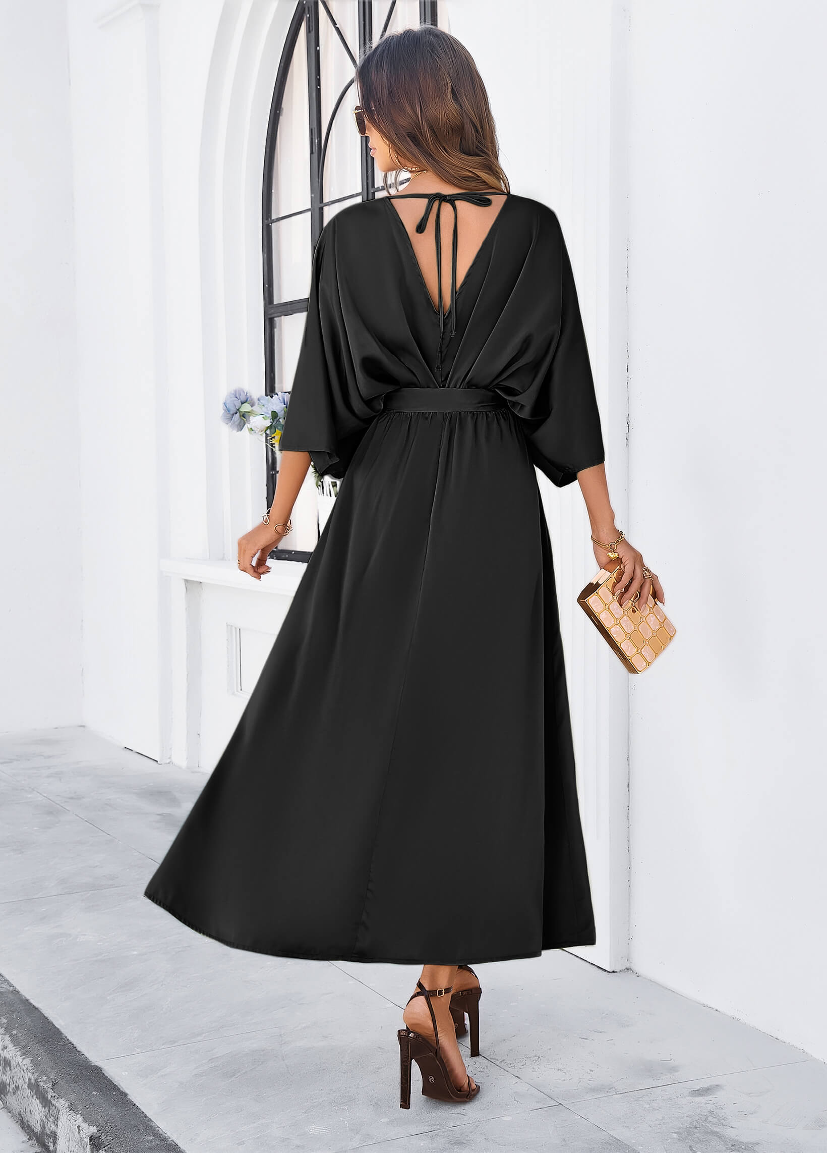 Coast Away Kimono Maxi Dress