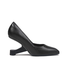 Jady Rose | Isadora Leather Stilettos - Black