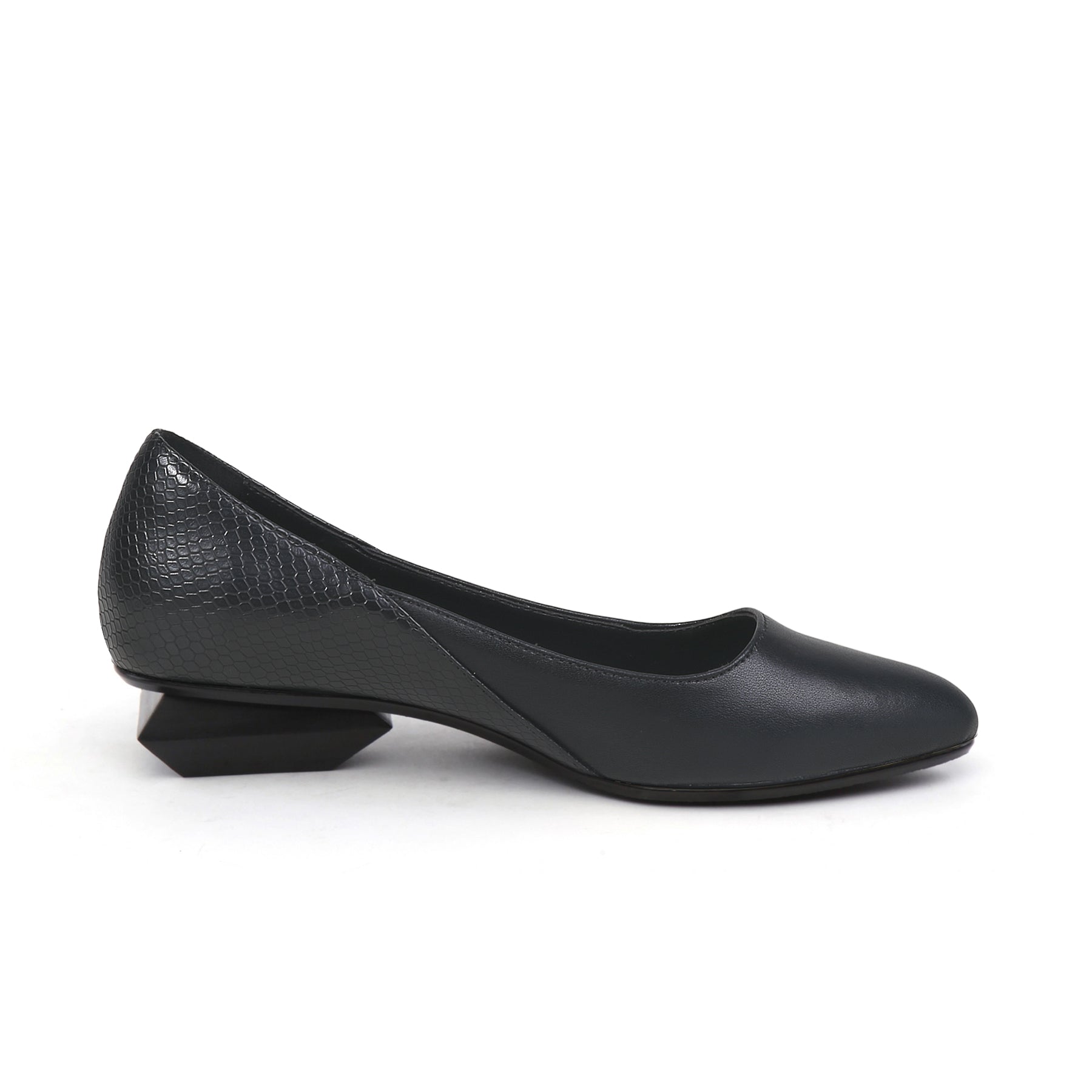 Jady Rose | Wanda Leather Pump - Black