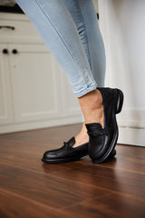 Rumour Has It | Simple Your Way Leather Loafer - Black