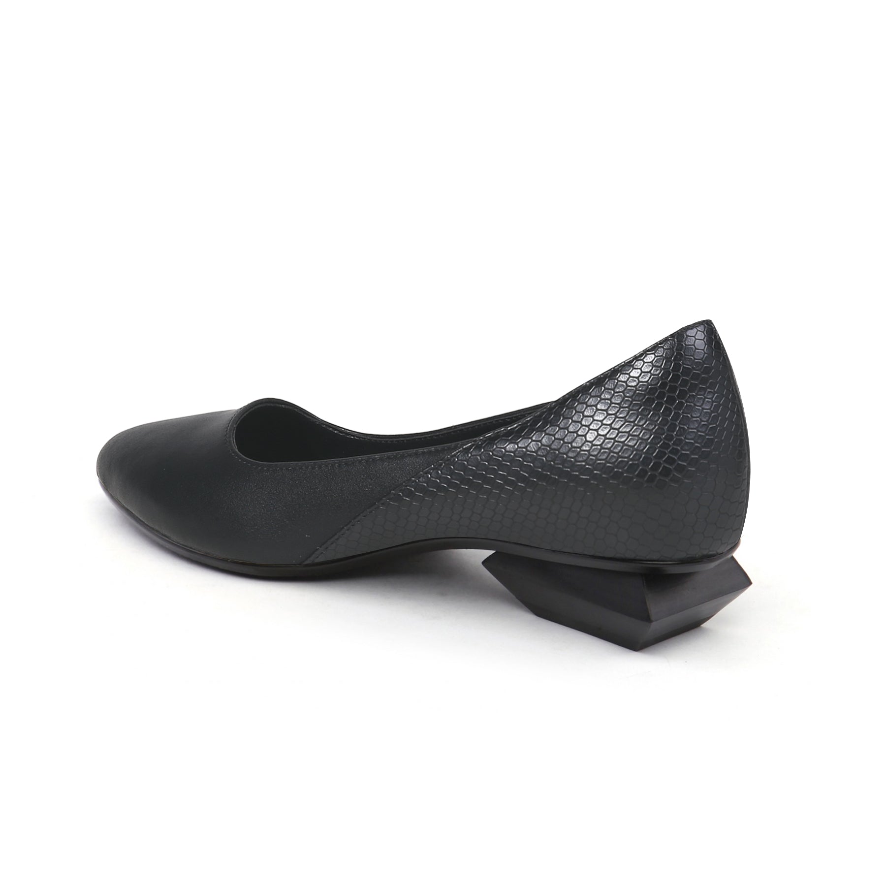 Jady Rose | Wanda Leather Pump - Black