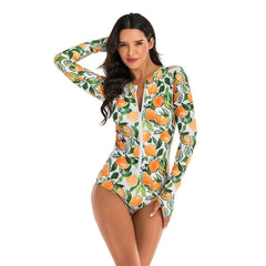 Raylee Retro Citrus Swim Suit