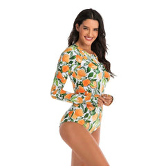 Raylee Retro Citrus Swim Suit