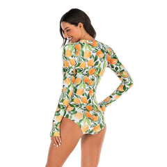 Raylee Retro Citrus Swim Suit