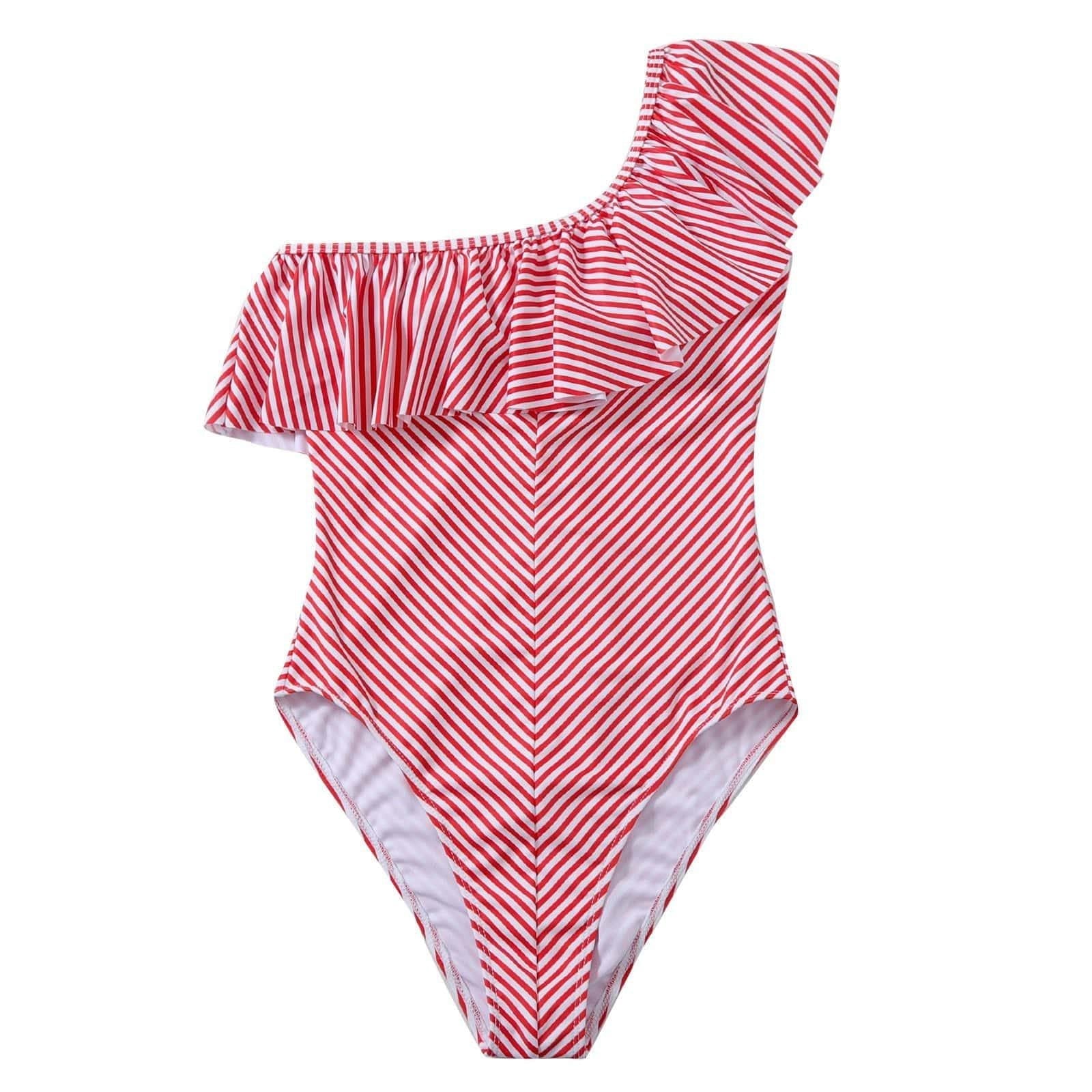 Solana Striped One Piece Swimsuit