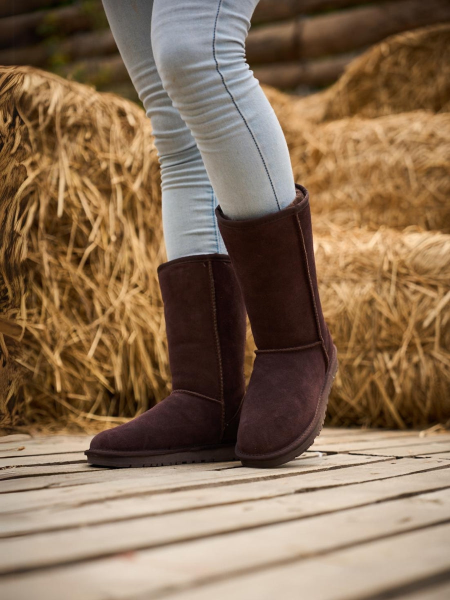 SMAIBULUN Ugg | Classic Suede Mid-Length boots - Brown