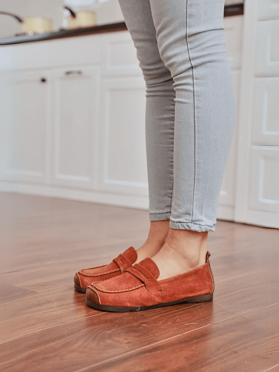 Rumour Has It | Walk It Suede Moccasin Loafer - Brown