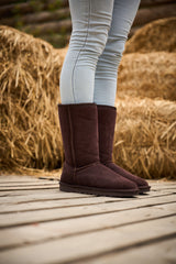 SMAIBULUN Ugg | Classic Suede Mid-Length boots - Brown