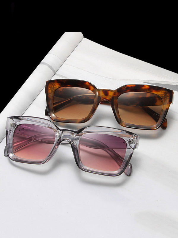 Sun-Protection Geometric Sunglasses Accessories