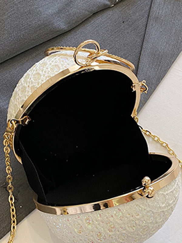 Chains Geometric Rhinestone Shiny Bags Bags Accessories Crossbody Bags Evening Bags & Clutches Handbags