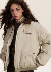 Vintage Aviator Padded Jacket