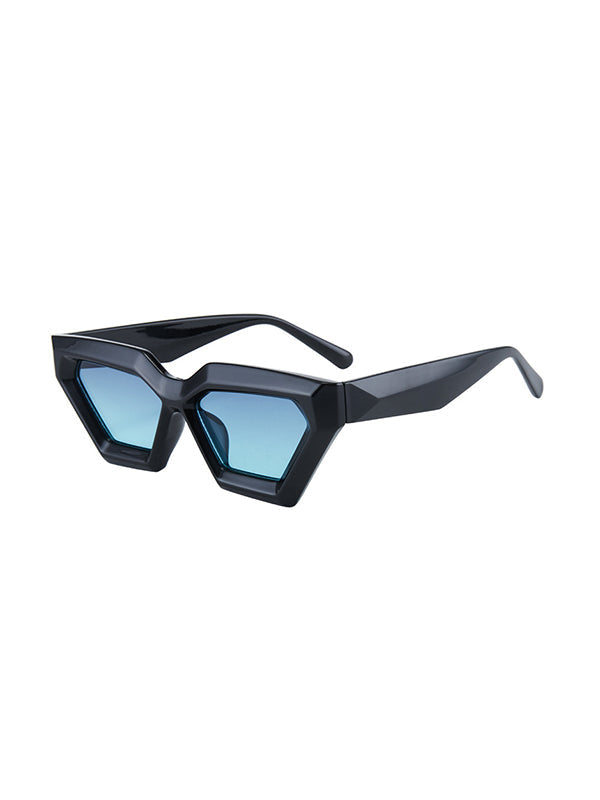 Sun-Protection Geometric Sunglasses Accessories