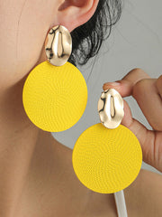 Geometric Drop Earrings