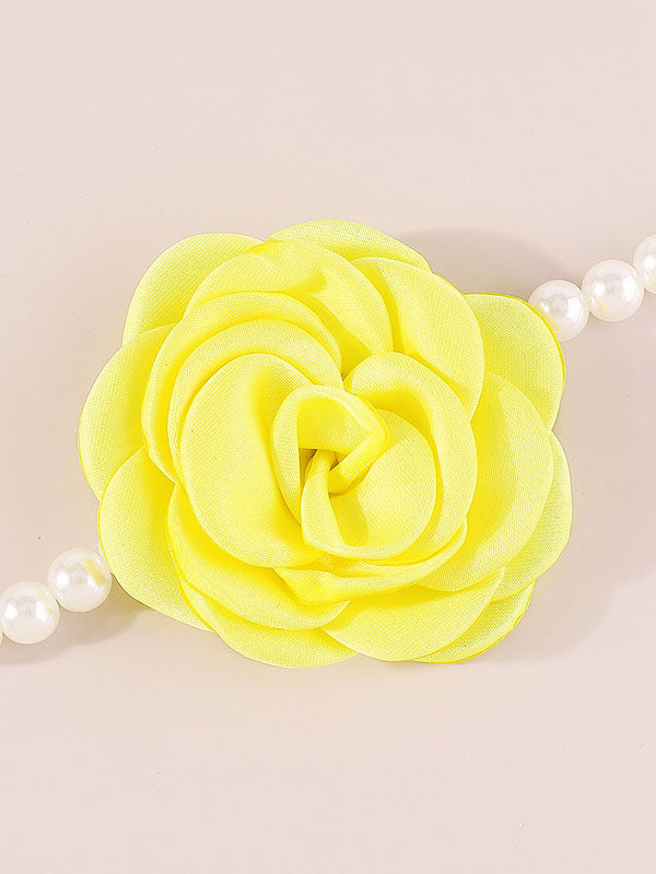 Three-Dimensional Flower Bracelet Accessories