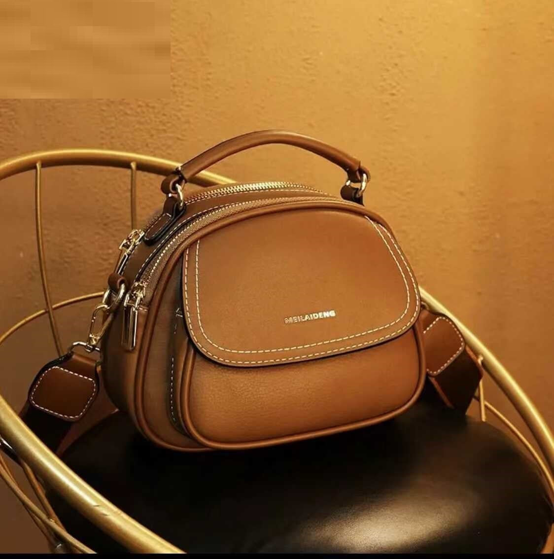 Two-Tone Harmony Satchel