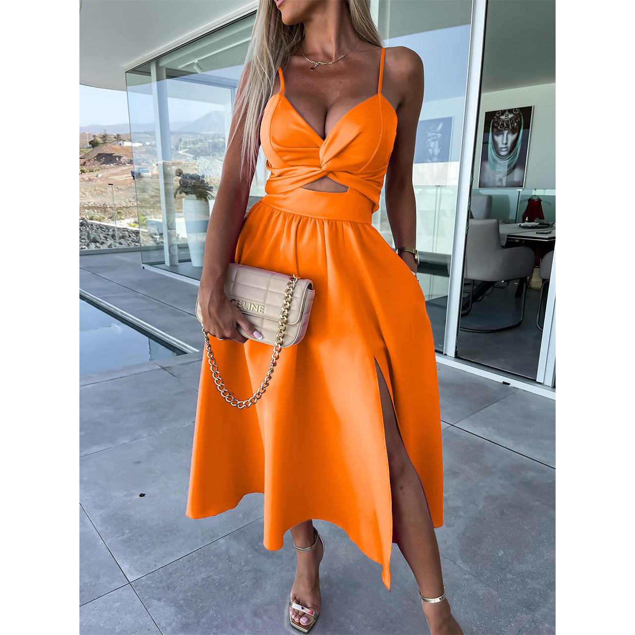 Seraphina Sunset Cutout Dress