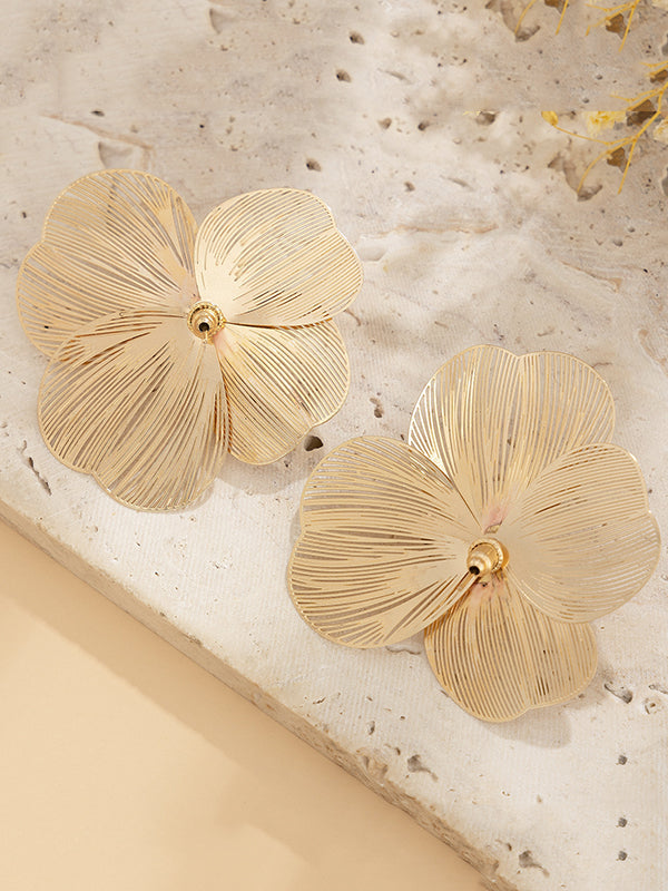 Flower Shape Earrings Accessories