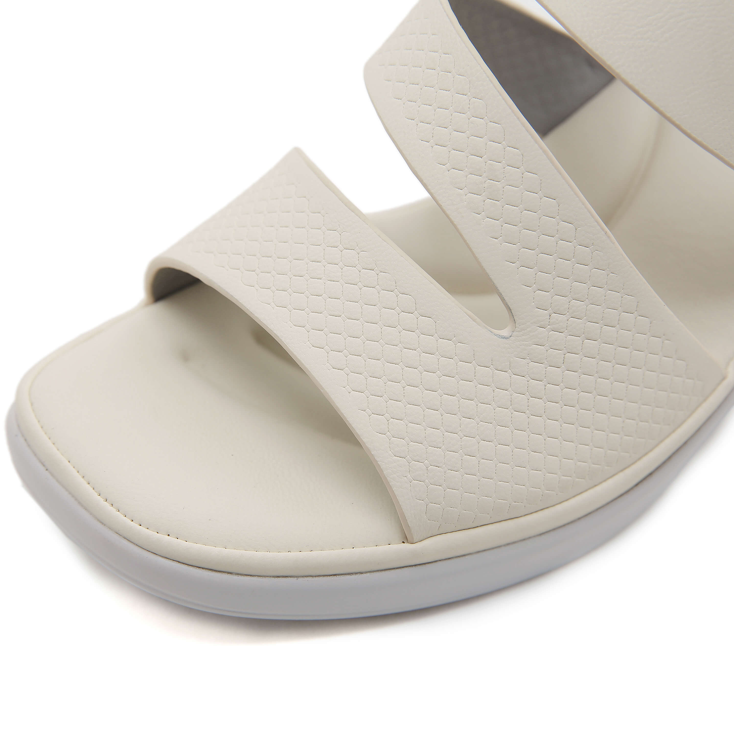 Siketu | Rica Cushioned Wedge Slides - Cream