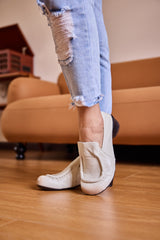 Rumour Has It | Nolita Leather Loafer - Cream