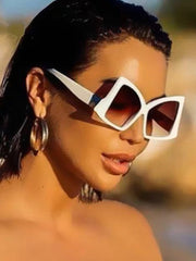 Sun-Protection Geometric Sunglasses Accessories