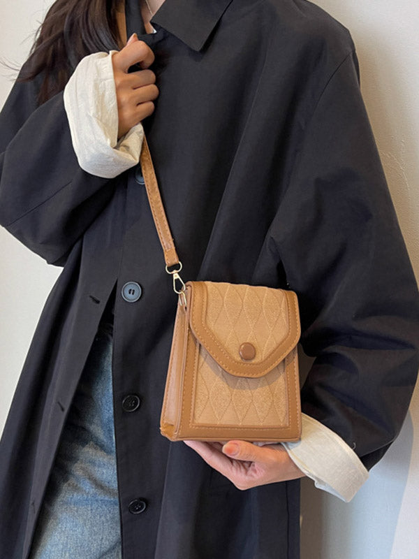 Geometric Split-Joint Bags Crossbody Bags