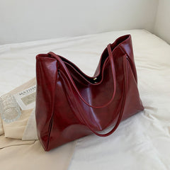 Glossy-Luxe Tote