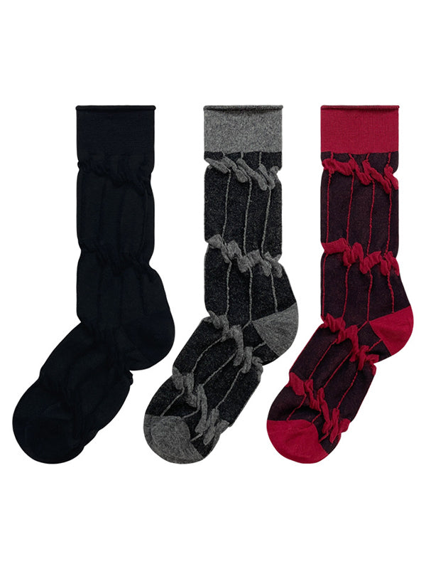 Elasticity Striped Socks Accessories