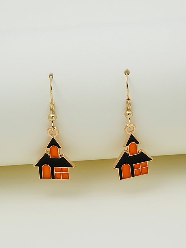 Geometric Drop Earrings