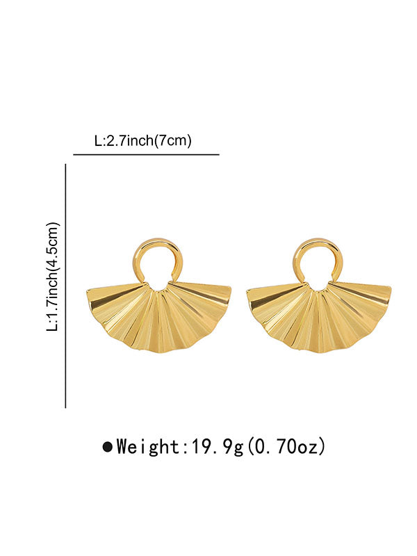 Geometric Drop Earrings