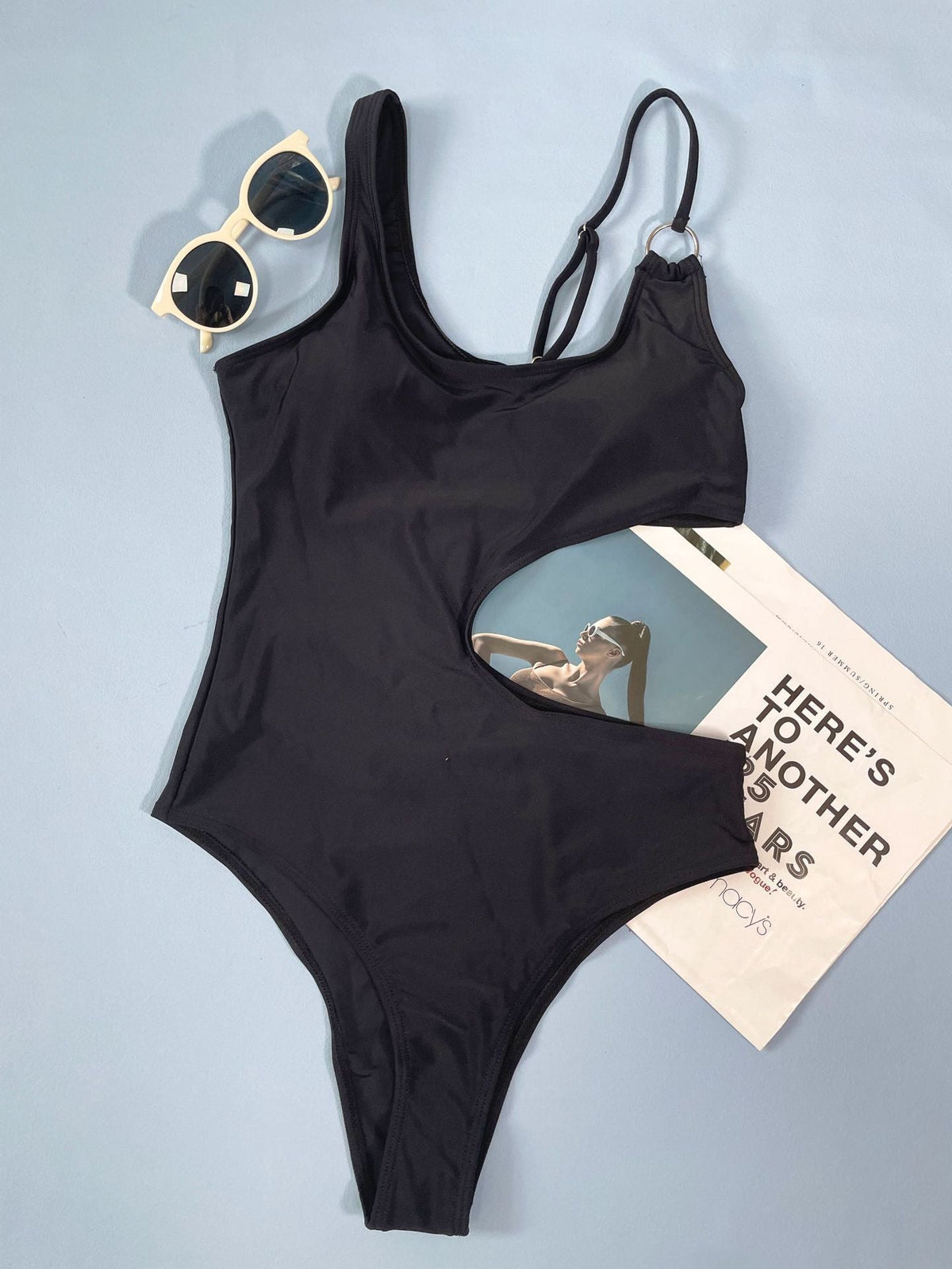 Aria Shoulder Strap One-piece Swimsuit