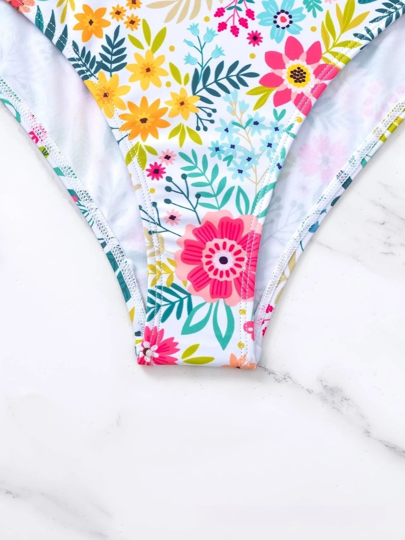 Calla Floral Swimsuit