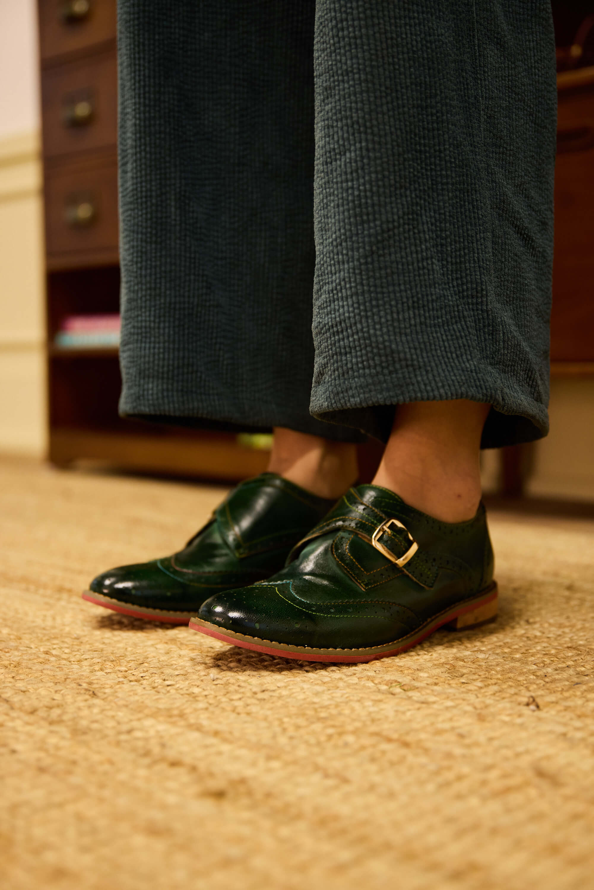 Soffia | Cheyenne Leather Monk Oxford