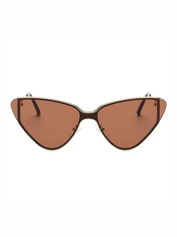 Geometric Sun Protection Sunglasses Accessories