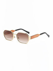 Geometric Sun Protection Sunglasses Accessories