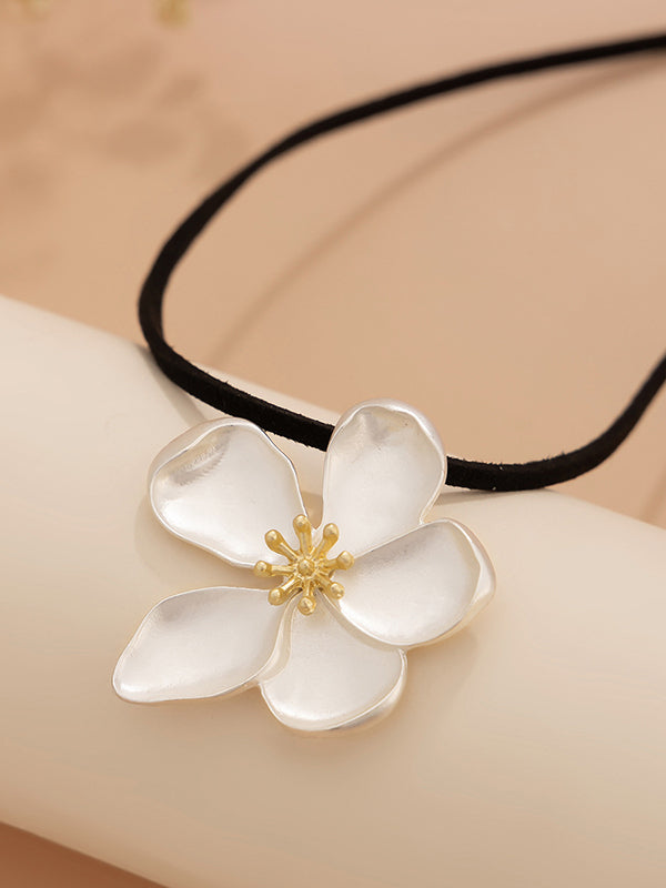 Flower Shape Necklaces Accessories