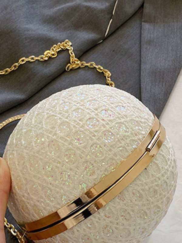 Chains Geometric Rhinestone Shiny Bags Bags Accessories Crossbody Bags Evening Bags & Clutches Handbags