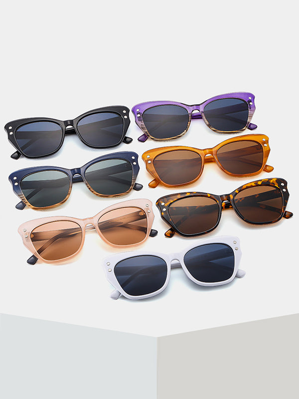 Sun-Protection Geometric Sunglasses Accessories