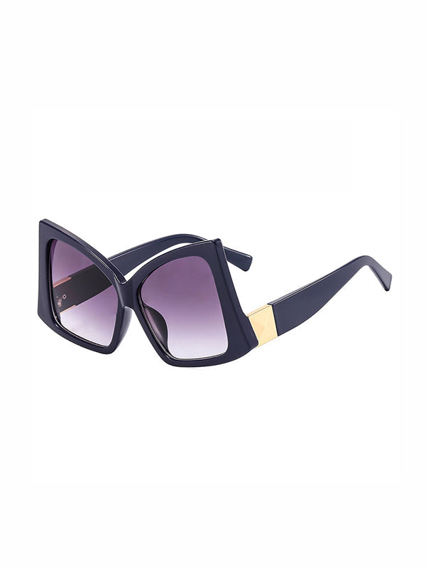 Sun-Protection Geometric Sunglasses Accessories