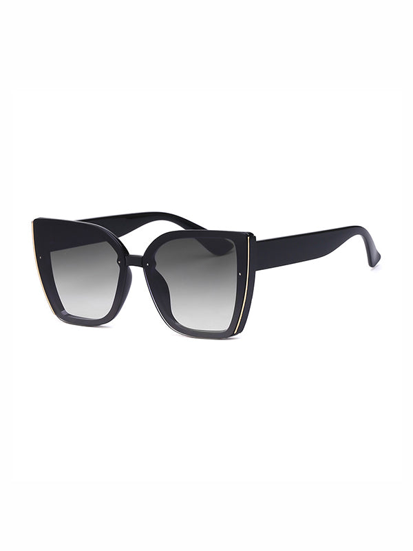 Sun-Protection Geometric Sunglasses Accessories