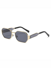 Geometric Sun Protection Sunglasses Accessories