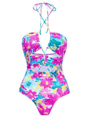 Hilda Printed Two-piece Swim Set