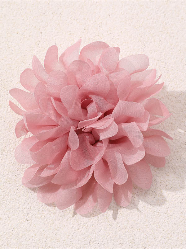 Flower Shape Gauze Brooch Accessories