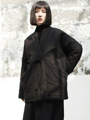 Original Solid Warm Cotton-Padded Coat