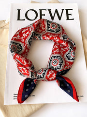 Leisure Fashion Square Printed Scarf