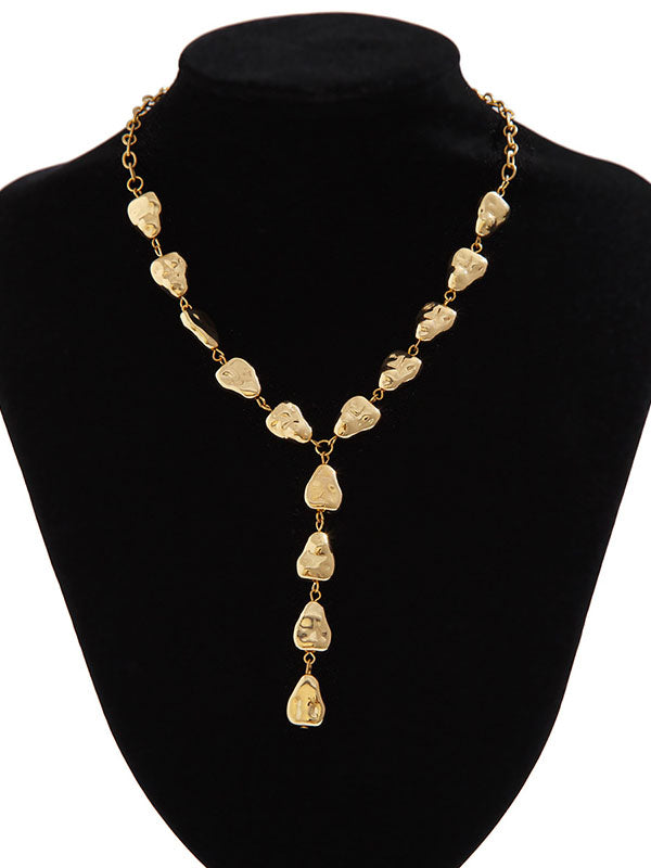 Normcore Chains Geometric Necklaces Accessories